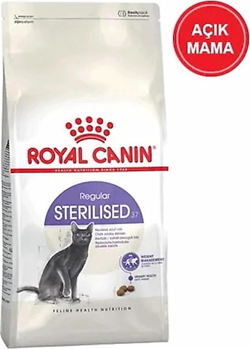 Royal Canin Sterilised 37 1 kg Kısırlaştırılmış Yetişkin Kedi Maması - Açık Paket