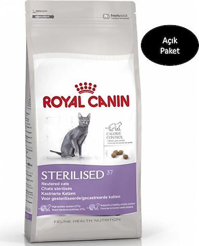 Royal Canin Sterilised 8 kg Kısırlaştırılmış Yetişkin Kedi Maması - Açık Paket