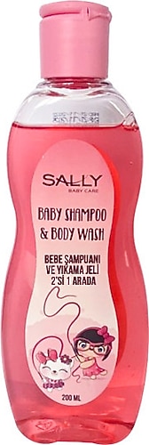 Sally Pembe Bebek Şampuanı ve Yıkama Jeli 200 ml Fiyatları