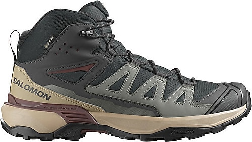 Salomon X Ultra 360 Mid Gore-Tex L47743300 Gri-Kahverengi Erkek