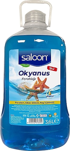 Saloon Okyanus Ferahlığı Sıvı Sabun 3.6 lt