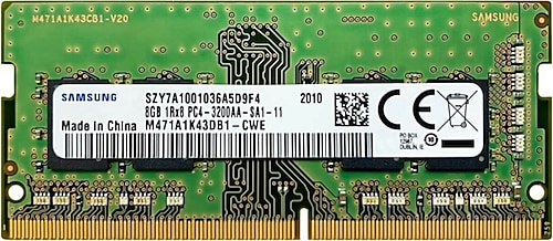 Samsung 8 GB 3200 MHz DDR4 SODIMM SAMSO3200/8 Ram