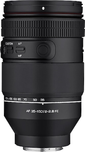 SAMYANG AF 35-150mm F2-2.8 FE Eマウント Samyang AF 35-150mm f/2-2.8 Lens Fiyatları, Özellikleri ve