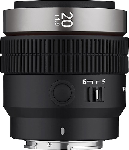 V-AF サムヤン 20mm FEソニーαEマウント T1.9 サムヤン24mm #4249 αEマウント ソニー FE T1.9 レンズ(単焦点)