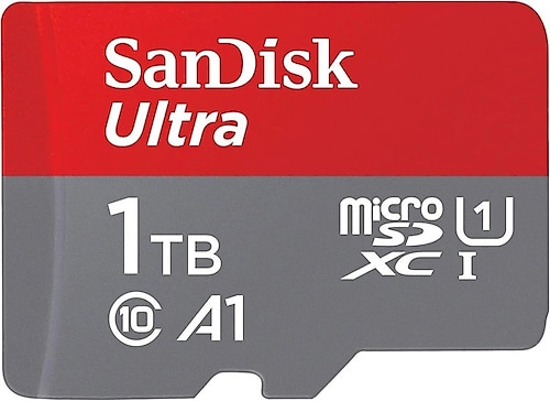 SanDisk Ultra SDSQUAC-1T00-GN6MN Class 10 UHS-I U1 A1 1 TB Micro SD Kart