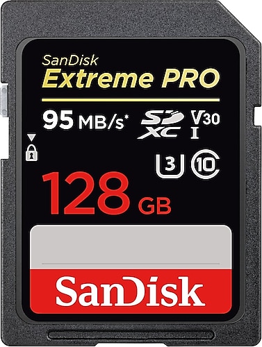 SanDisk 128 GB Extreme Pro SDHC SDSDXXG-128G-GN4IN Hafıza Kartı