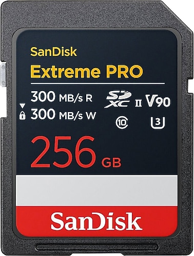 SanDisk Extreme Pro SDSDXDM-256G-GN4IN Class 10 UHS-II U3 V90 256