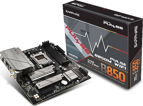 AMOUS様　ファイブスター Sapphire Pulse B850M Wi-Fi 52123-04-40G AMD AM5 DDR5 Micro ATX