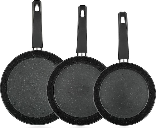 Set 4 Moules à Charnière Amzeeniu - 12/18/22/26cm, Anti-adhésif, Fond Amovible Pour Gâteaux Et Pizzas