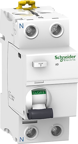 K☆ Schneider A9R44263 2x63 A 300 mA AC Tipi Kaçak Akım Rölesi