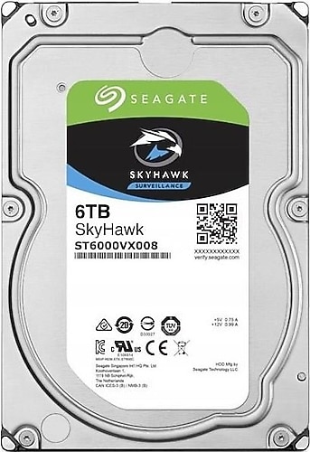 Seagate SkyHawk ST6000VX008 SATA 3.0 5900 RPM 3.5