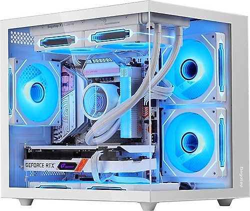 Segotep Brave W1 Fansız Beyaz Micro ATX Oyuncu Kasası Fiyatları