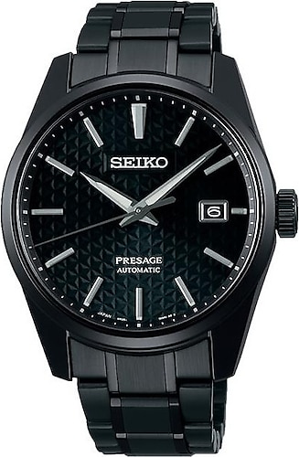 Seiko Presage Sharp Edged SPB229 Çelik Kordon Siyah Erkek Kol