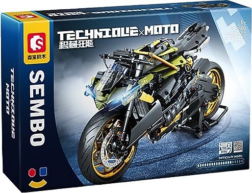 Sembo Block Techniaue Hurricane Rambo 713800 1720 Parça Blok