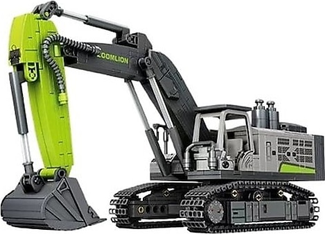 Sembo Block Zoomlion Ekskavatör 705117 664 Parça Blok Oyuncak