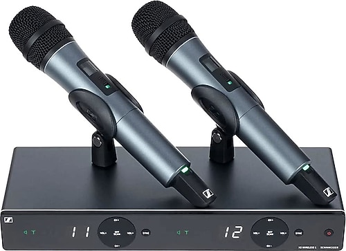 Sennheiser XSW 1-825 DUAL-A Kablosuz Çift El Mikrofon Seti