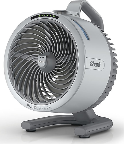 Shark Flexbreeze HydroGo Buharlı Dove Şarjlı Masaüstü Vantilatör