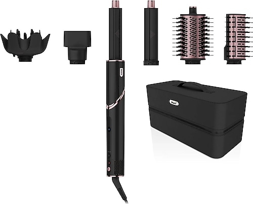 通電のみシャーク Shark HD434J + 収納ボックス ブラックセット Shark Flexstyle 5in1 Siyah Saç Şekillendirme Seti Fiyatları