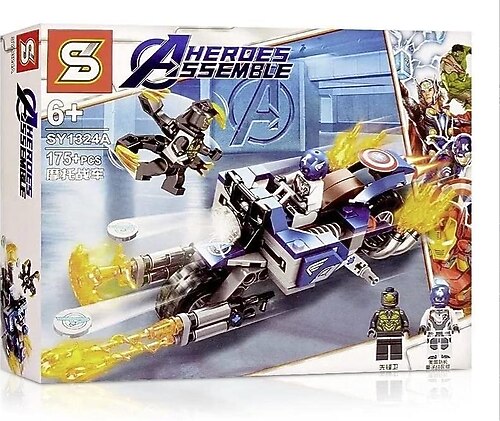 Sheng Yuan Avengers Heroes Assamble 175 Parça Lego Seti SY1324A