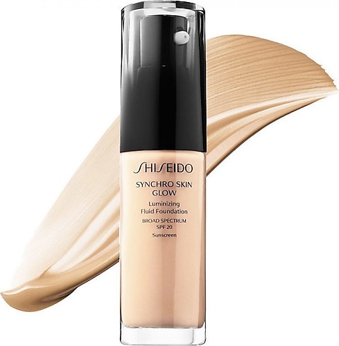 Shiseido Synchro Skin Glow Luminizing Fluid Spf 20 3 Golden Fondöten  Fiyatları, Özellikleri ve Yorumları