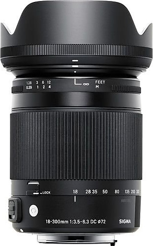 CANON★美品★SIGMA 18-300mm F3.5-6.3 DC HSM Sigma 18-300mm f/3.5-6.3 DC Macro OS HSM Contemporary Lens Canon