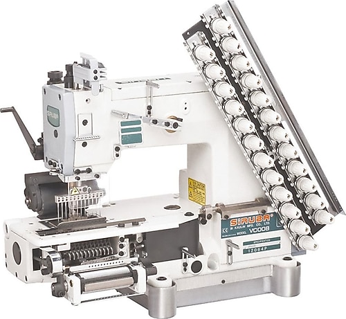 Siruba VC008-12064P Direct Drive İğne Pozisyonlu Düz Zincir