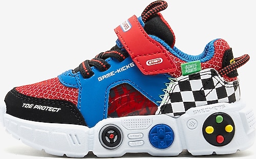S-0171専用　0262 Skechers Gametronix Küçük Erkek Çocuk Lacivert Spor Ayakkabı