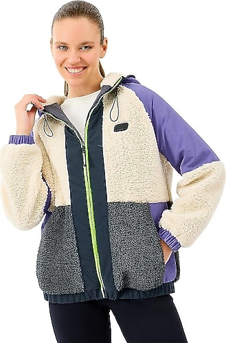 Skechers Outdoor Fleece Full Zip Sherpa S232311 Kapüşonlu Kadın