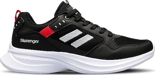 さーやん Slazenger Zayn Siyah-Beyaz-Kırmızı Erkek Sneaker Fiyatları
