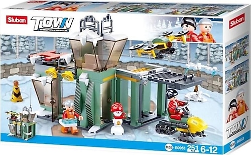 Sluban Town Kurtarma Timi 251 Parça B0953
