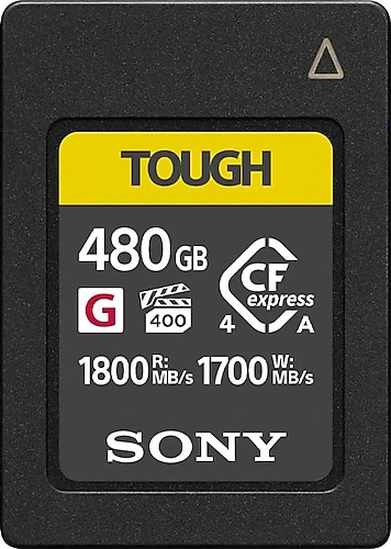 Sony Tough CEA-G480T 4K CFexpress Type-A 480 GB Hafıza Kartı