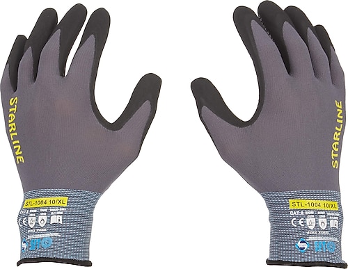 Starline STL-1004 Köpük Nitril İş Eldiveni 10 Numara Fiyatları