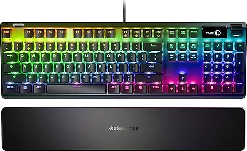 SteelSeries Apex 7 RGB Red Switch Kablolu Mekanik Oyuncu Klavyesi