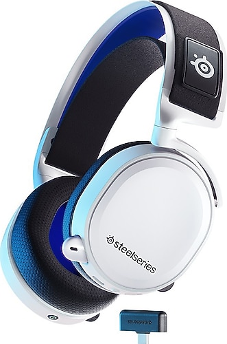 【新品未開封】SteelSeries Arctis 7P+White61471J SteelSeries Arctis 7P+ Beyaz Kablolu/Kablosuz Kulak Üstü Oyuncu