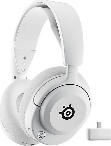 SteelSeries Arctis Nova 5 Beyaz Kablosuz Kulak Üstü Oyuncu