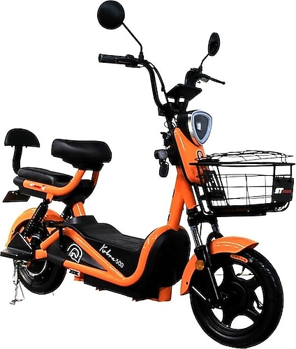 Stmax Kobra 500 Elektrikli Turuncu Moped