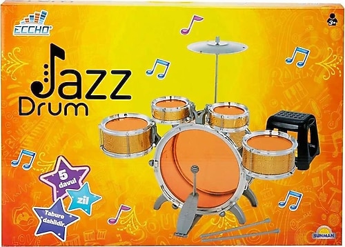 Sunman Eccho Jazz Drum Davul Set 1080080 Fiyatları, Özellikleri ve