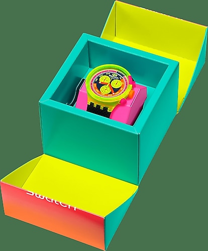 SWATCH NEON TO THE MAX - SB06J100
