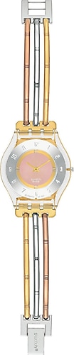 RELOJ SWATCH SS08K101A EXTRA PLANO MUJER TRI-GOLD – Time-Home