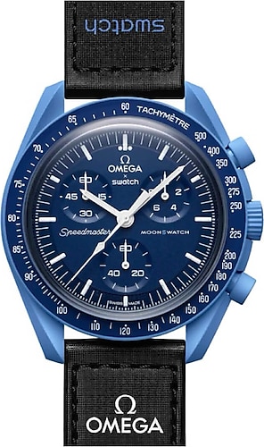 Swatch X Omega Bioceramic MoonSwatch Mission to Neptune Kol Saati