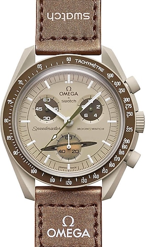 Omega MoonSwatch Mission to Saturn ⭐️美品 Swatch X Omega Bioceramic MoonSwatch Mission to Saturn Kol Saati