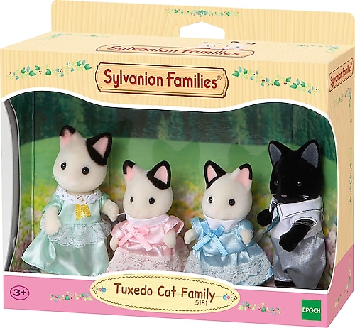 Sylvanian families tuxedo cat on sale