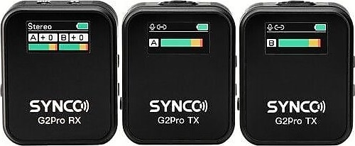 Synco G2A2 Pro 2'li Kablosuz Yaka Mikrofonu Fiyatları, Özellikleri
