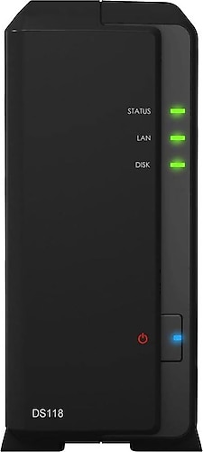 Synology DS118 1 GB 1 Yuvalı NAS Depolama Ünitesi Fiyatları