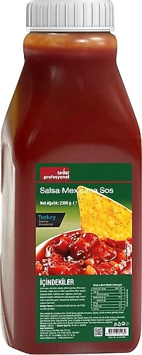 Tada Profesyonel Salsa Mexicano Sos 2.1 lt Fiyatları, Özellikleri