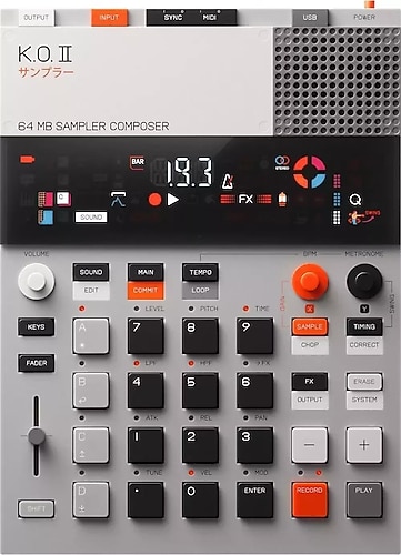 DTM・DAW Teenage engineering ep-133 KO2 Teenage Engineering EP-133 K.O. II Synthesizer Fiyatları