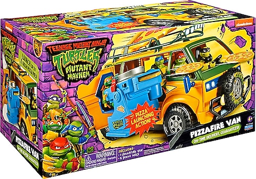 TURTLES MUTANT MAYEM TU804000 TMNT Spielzeug-Van