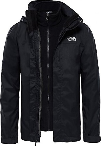The North Face Evolve II Triclimate Siyah Erkek Outdoor Ceket