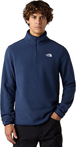The North Face Glacier NF0A8D0Q8K21 Yarım Fermuarlı Lacivert Erkek
