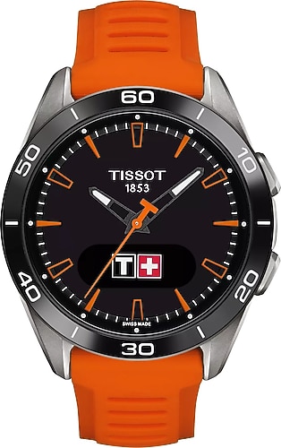 Tissot T-Touch Connect Sport T153.420.47.051 Silikon Kordon Akıllı
